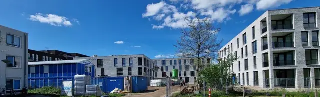 Nieuwbouwproject met appartementencomplexen
