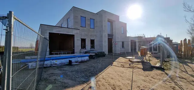 Nieuwbouwvilla in aanbouw