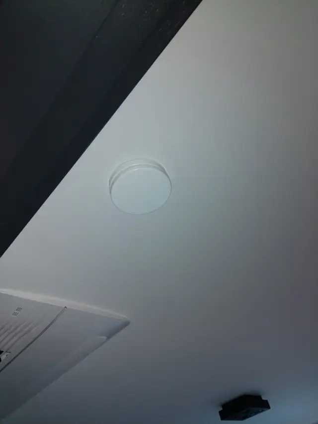 Ventilatieventiel in een plafond